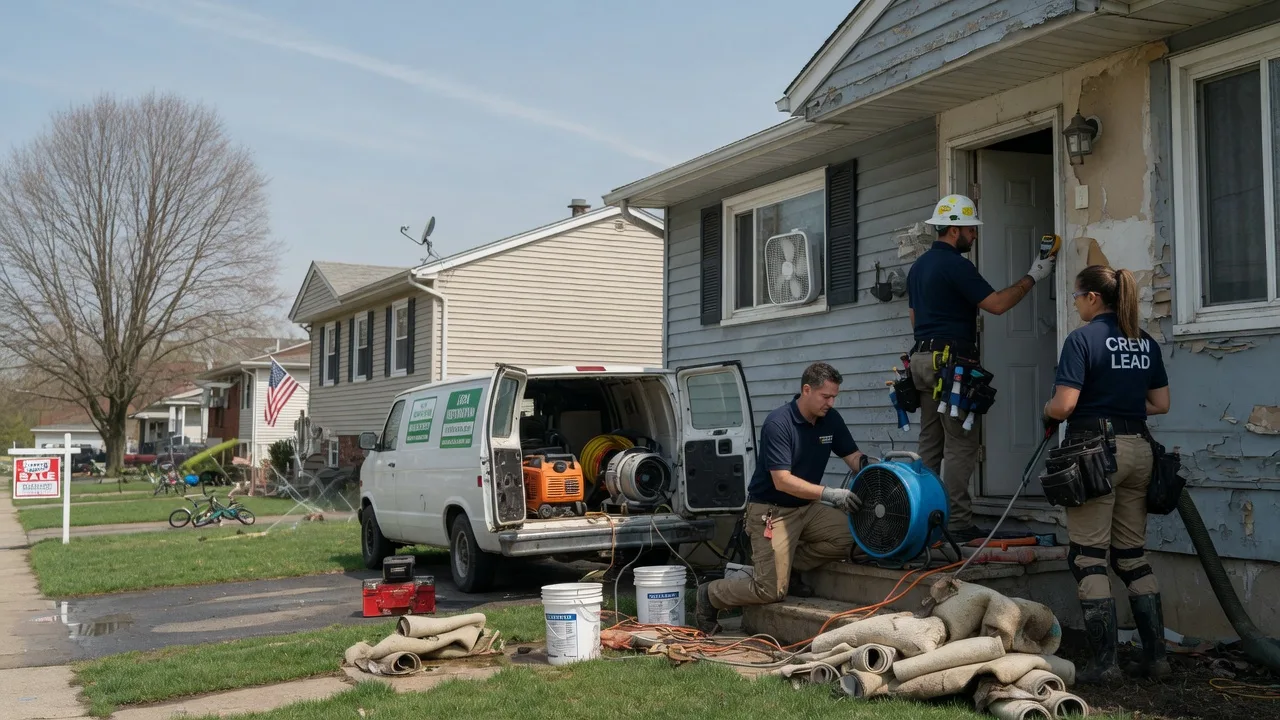 Flood Cleanup in Plymouth, WI near me