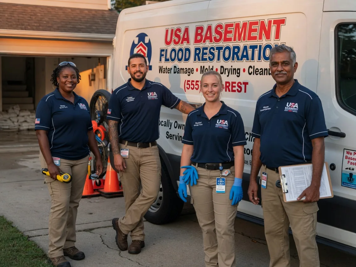 Basement Flood Cleanup company in Plymouth, WI