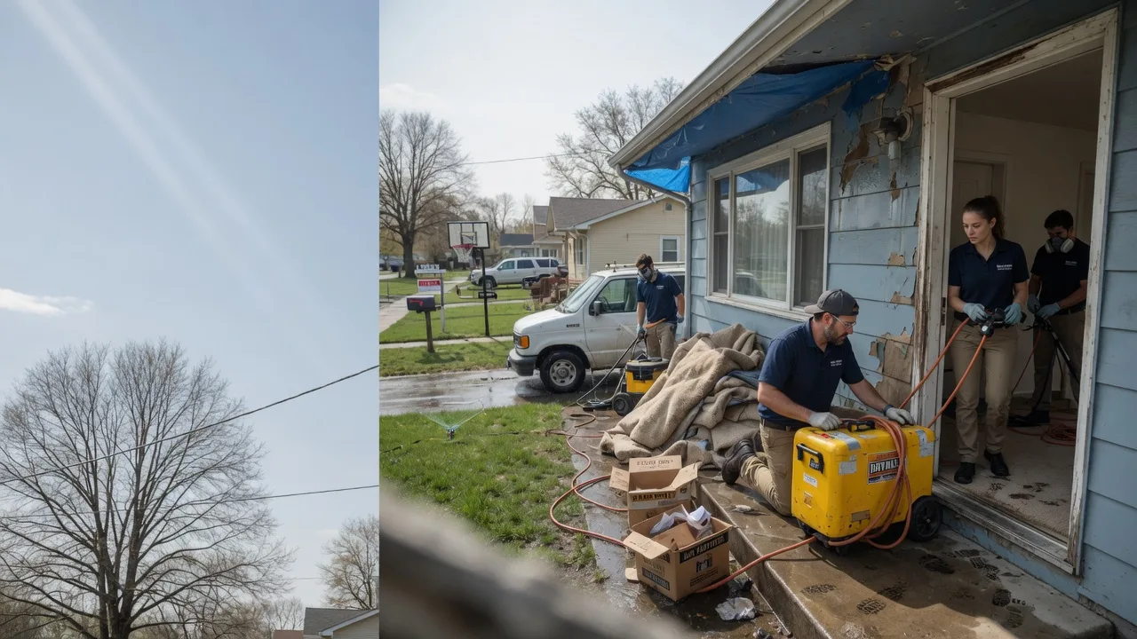 Basement Flood Cleanup in Plymouth, WI near me
